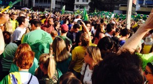 Avenida Paulista, em São Paulo. 16 deagosto de 2015